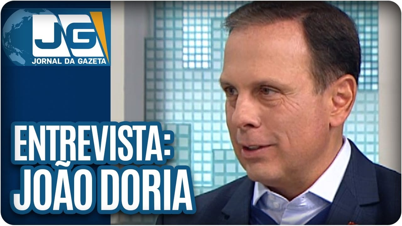 Maria Lydia entrevista o prefeito de São Paulo, João Doria