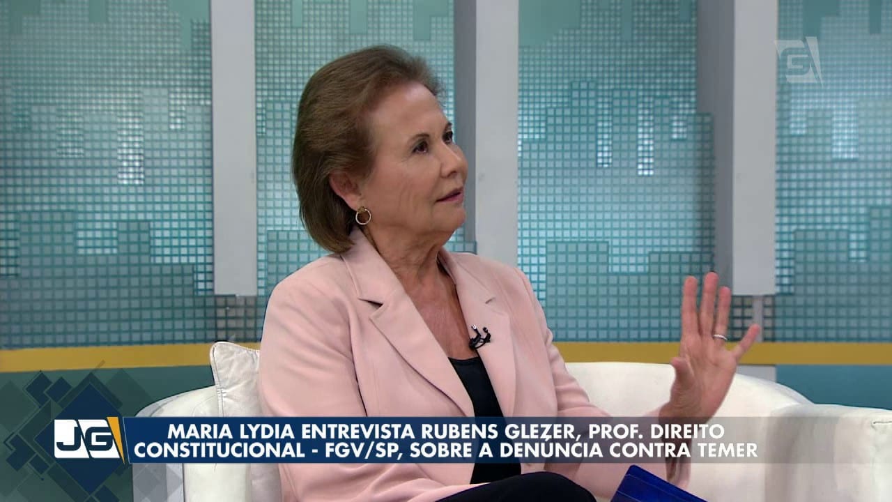 Maria Lydia entrevista Rubens Glezer, prof. Direito Constitucional, sobre a denúncia contra Temer