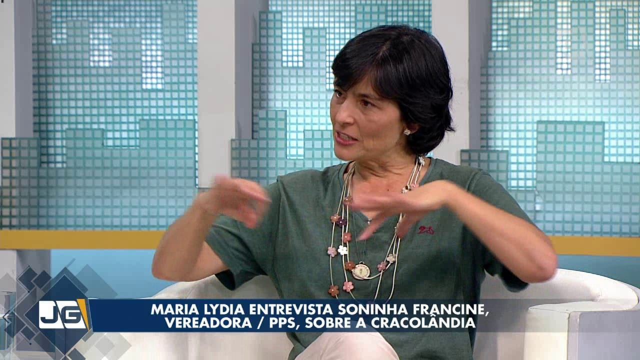 Maria Lydia entrevista Soninha Francine, vereadora/PPS, sobre a Cracolândia