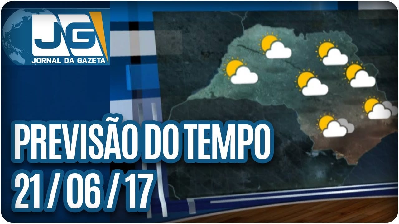 Previsão do Tempo – 21/06/2017