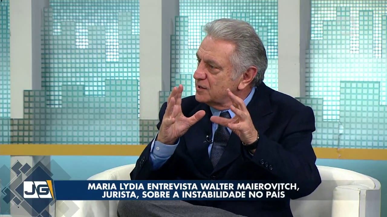 Maria Lydia entrevista Walter Maierovitch, jurista, sobre a instabilidade no País