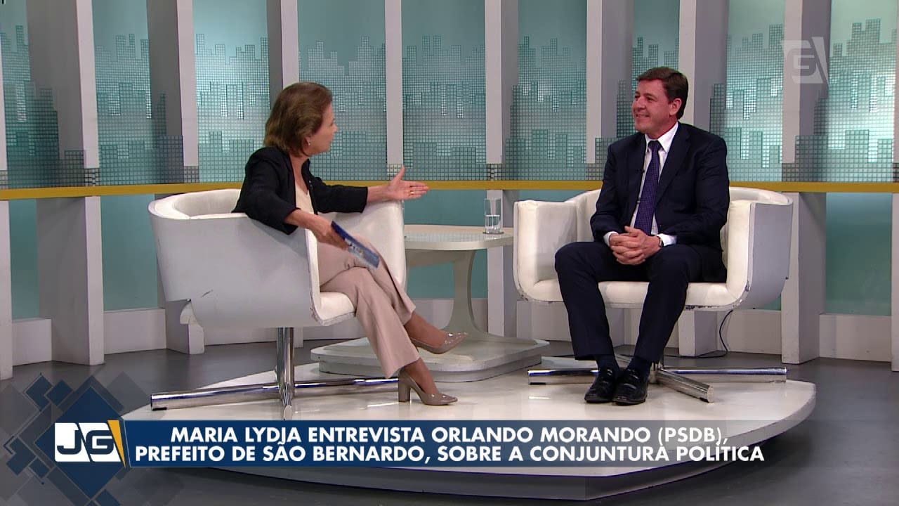 Maria Lydia entrevista Orlando Morando (PSDB), prefeito de São Bernardo, sobre a conjuntura política