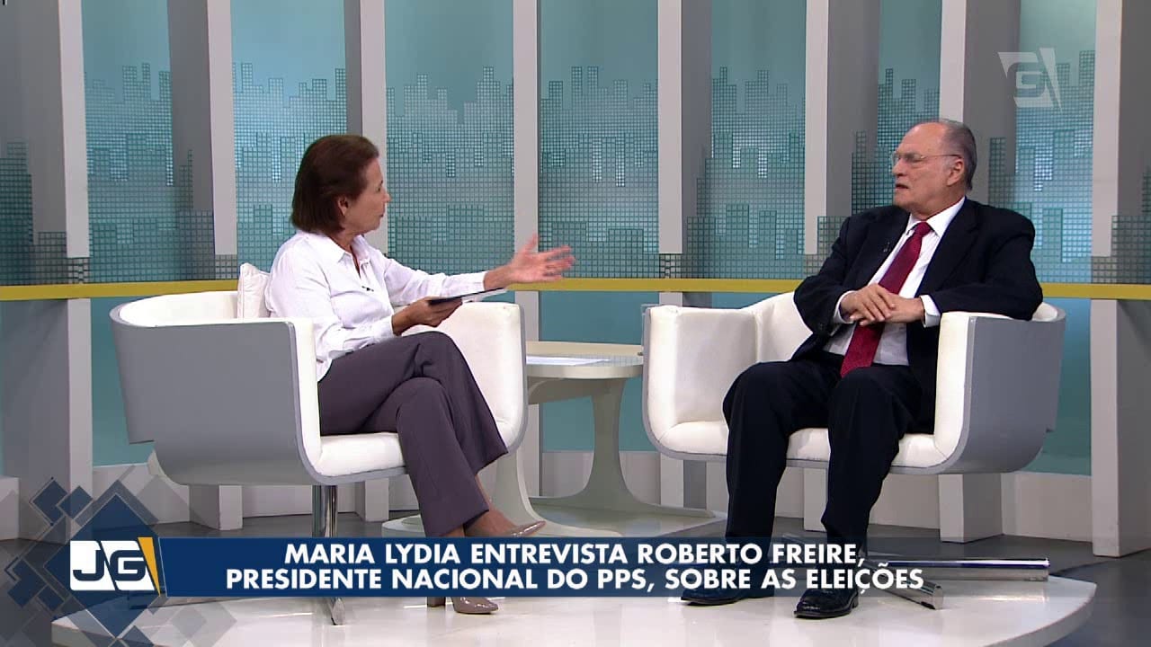 Roberto Freire, pres. nac. do PPS, fala sobre as eleições